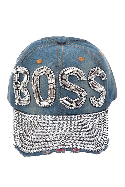 BOSS Denim Hat - HOT SUGAR BOUTIQUE