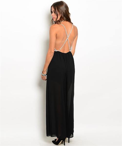 Color Block Jumpsuit - HOT SUGAR BOUTIQUE