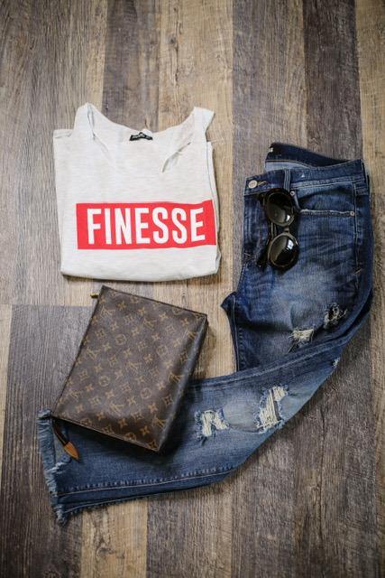 Finesse Graphic Tank - HOTSUGARBOUTIQUE