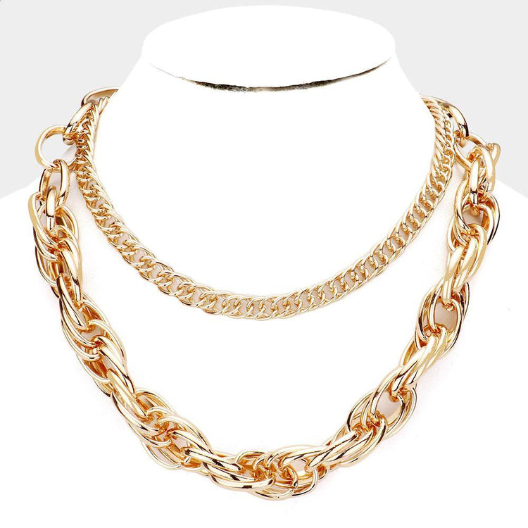 Link Up Necklace Set - HOT SUGAR BOUTIQUE