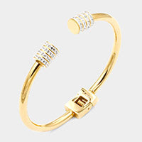 Rhinestone Cuff Bangle