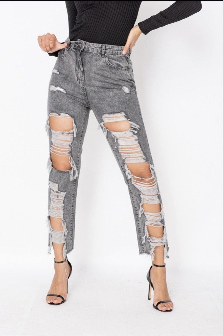 Don’t Stress Me Jeans - HOT SUGAR BOUTIQUE