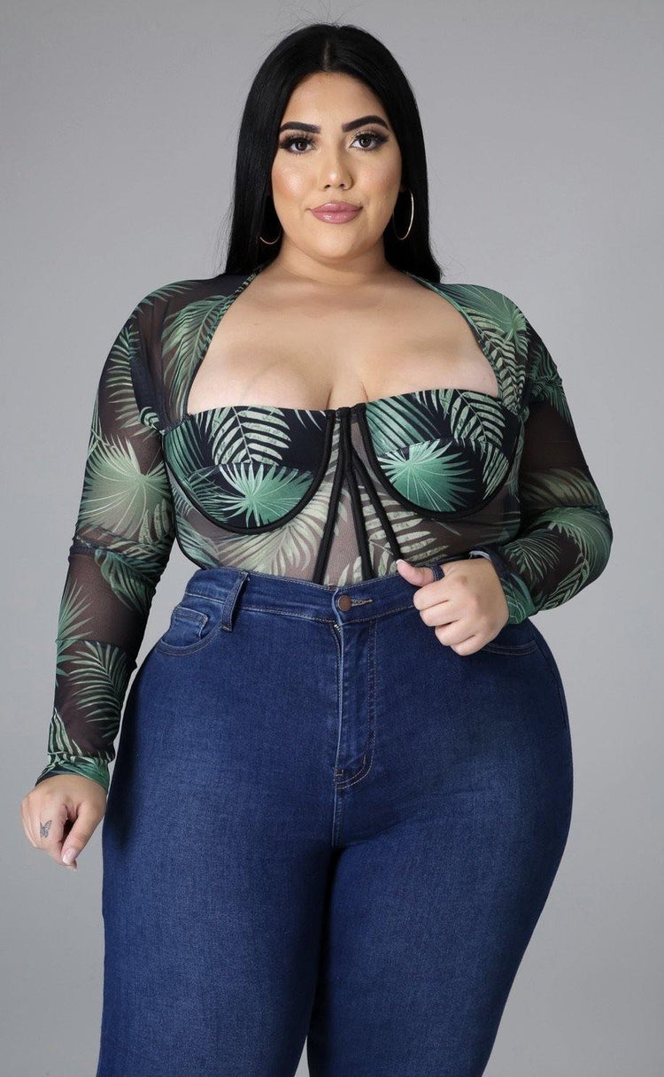 Fall In Line Blouse - HOT SUGAR BOUTIQUE