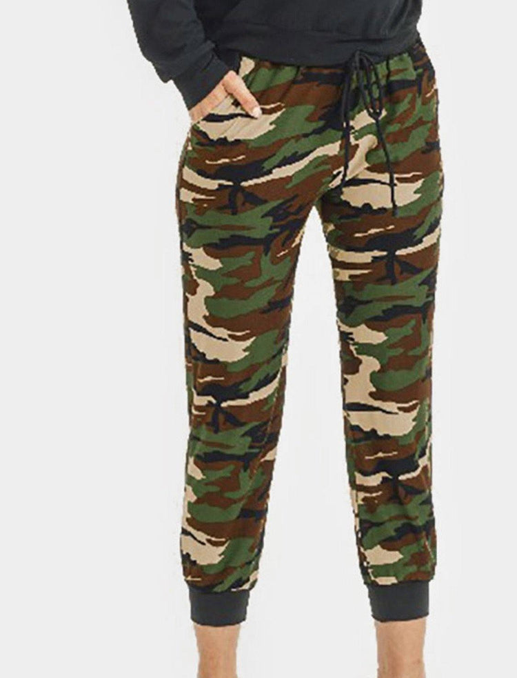Camo Joggers - HOT SUGAR BOUTIQUE