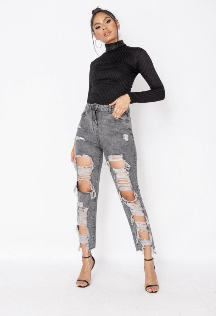 Don’t Stress Me Jeans - HOT SUGAR BOUTIQUE