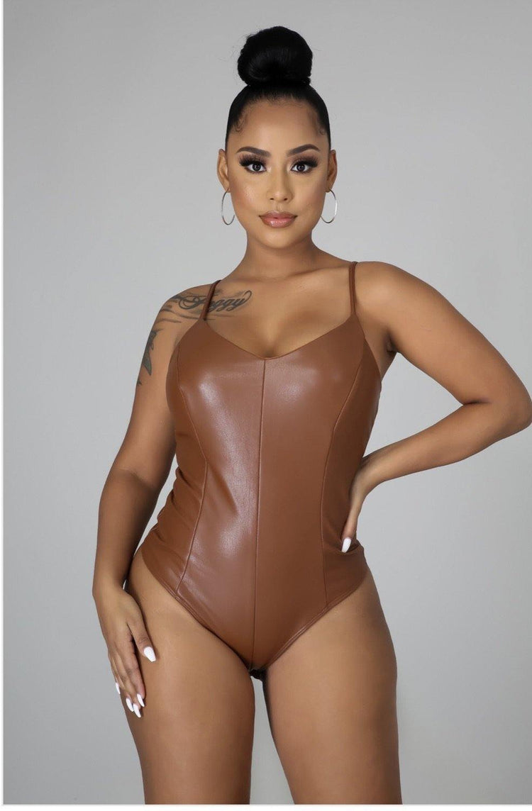 Brown Sugar Bodysuit - HOT SUGAR BOUTIQUE