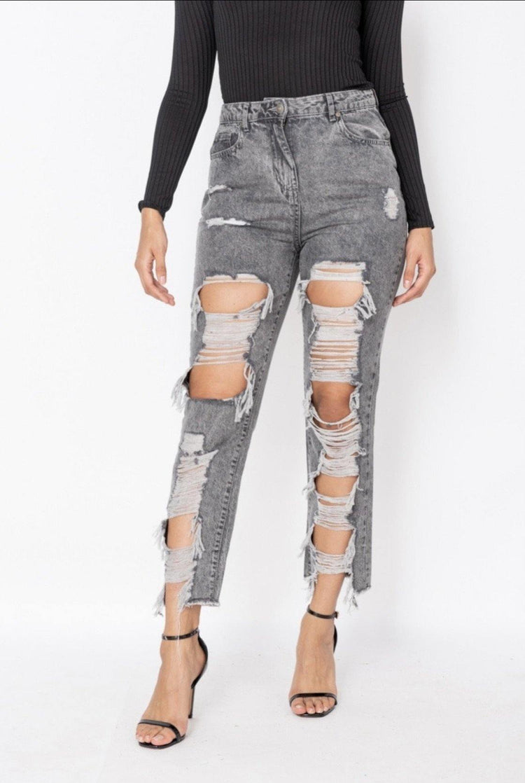 Don’t Stress Me Jeans - HOT SUGAR BOUTIQUE