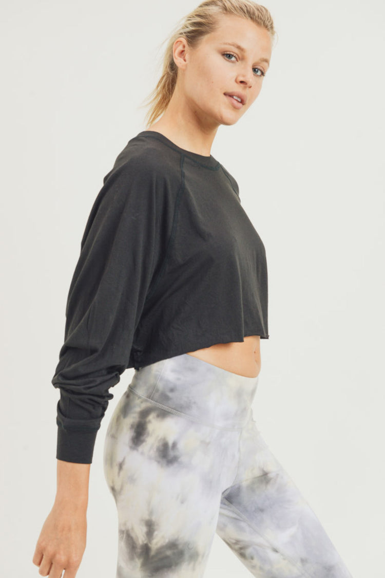 Cropped Ragland Top