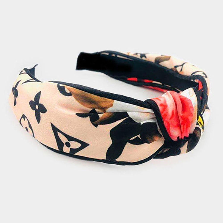 Floral Glam Headband - HOT SUGAR BOUTIQUE