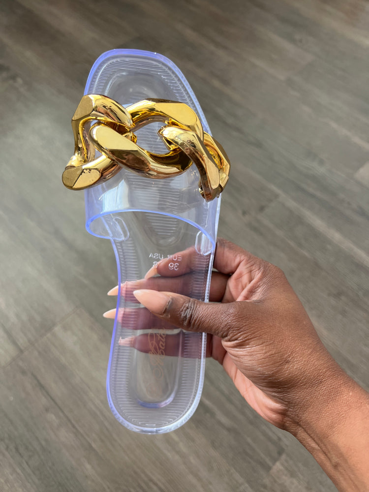 Clear Chain Slides