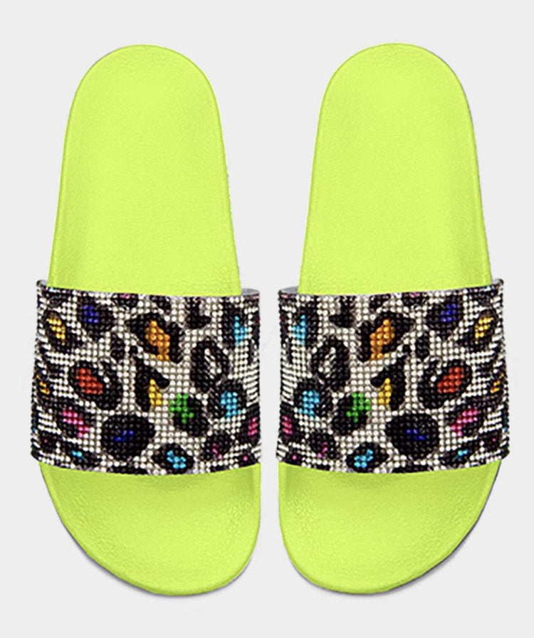 Unicorn Leopard Slides - HOT SUGAR BOUTIQUE