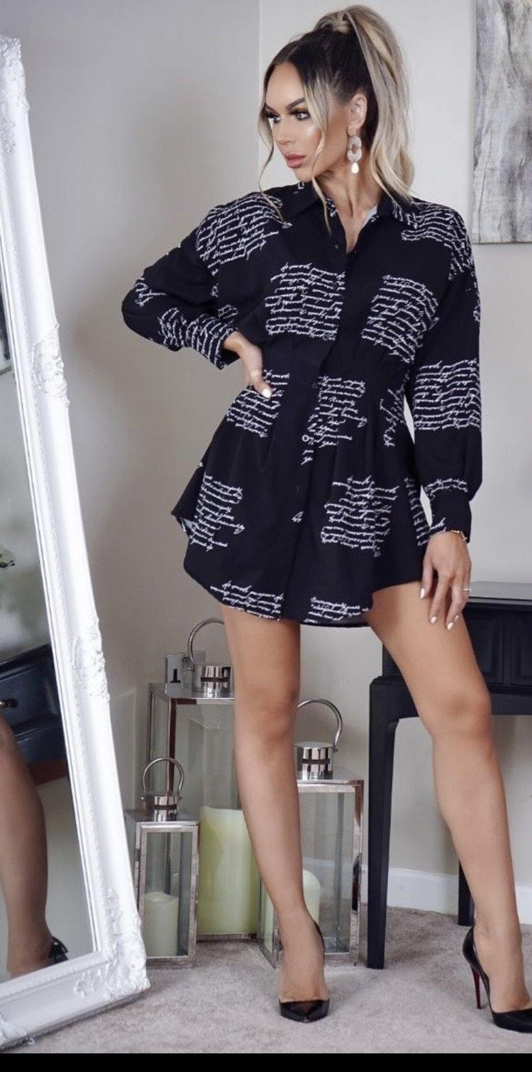 Sign it to my heart dress - HOT SUGAR BOUTIQUE