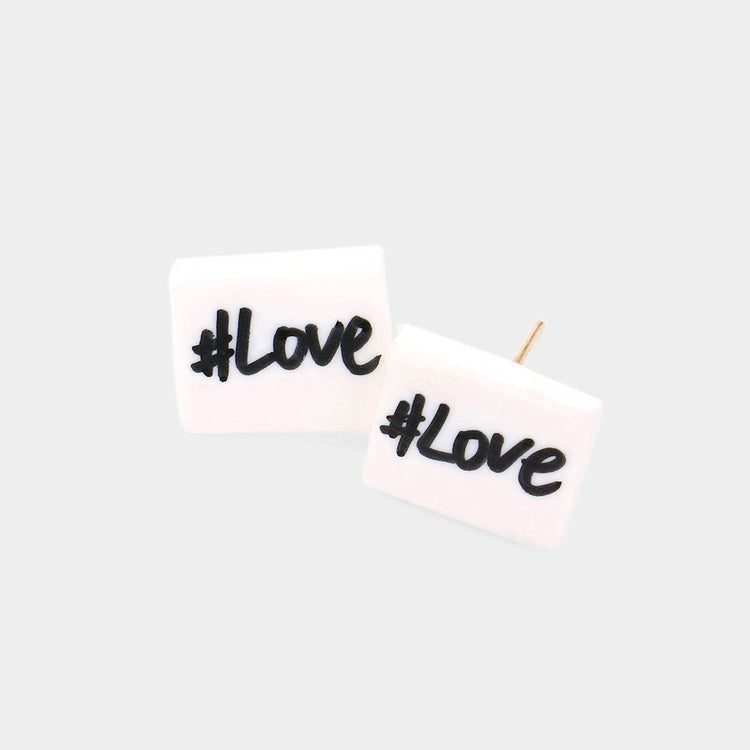 #love earrings
