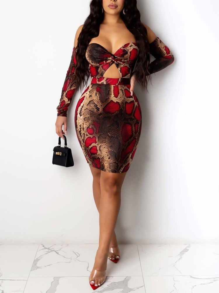 Red Hot Dress - HOT SUGAR BOUTIQUE
