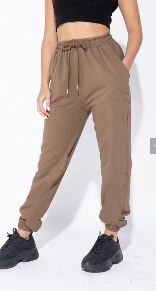 Chicago Jogger- Olive Brown - HOT SUGAR BOUTIQUE