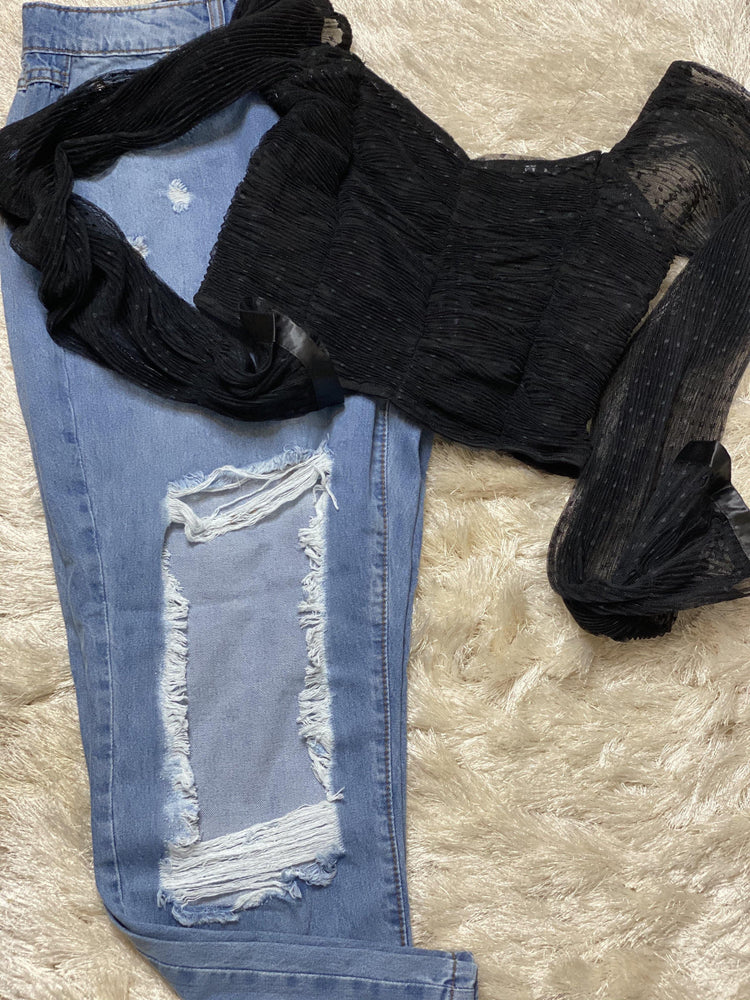 Not Yours Boyfriend Jean - HOT SUGAR BOUTIQUE