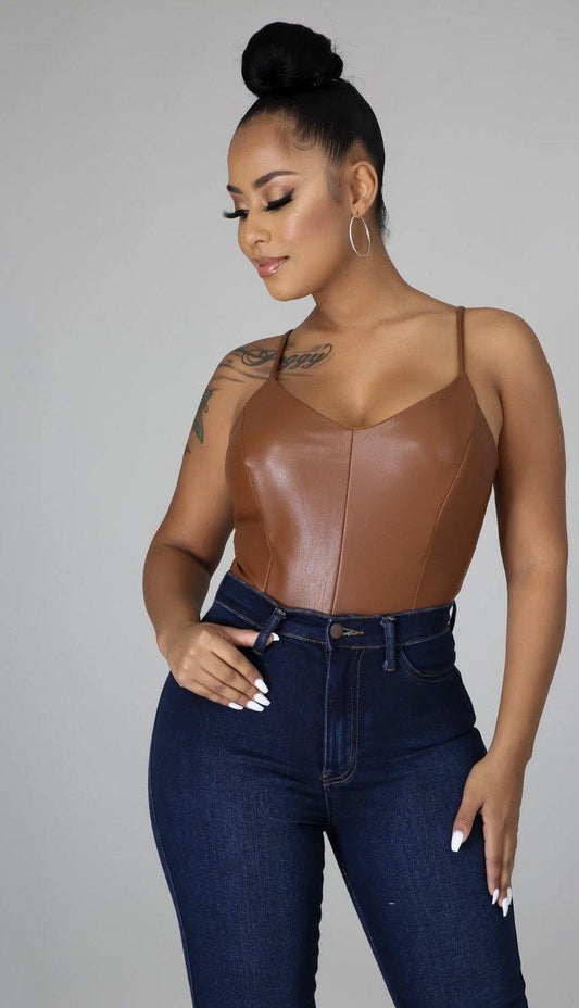 Brown Sugar Bodysuit - HOT SUGAR BOUTIQUE