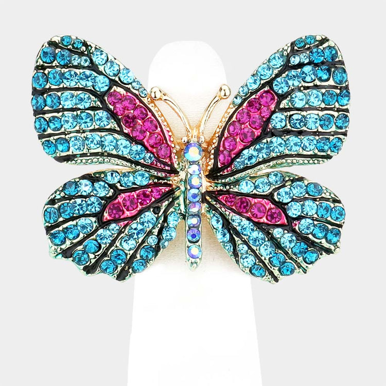 Monarch Ring- Blue