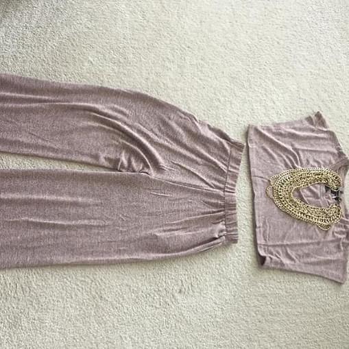 Blush Crop Set - HOT SUGAR BOUTIQUE