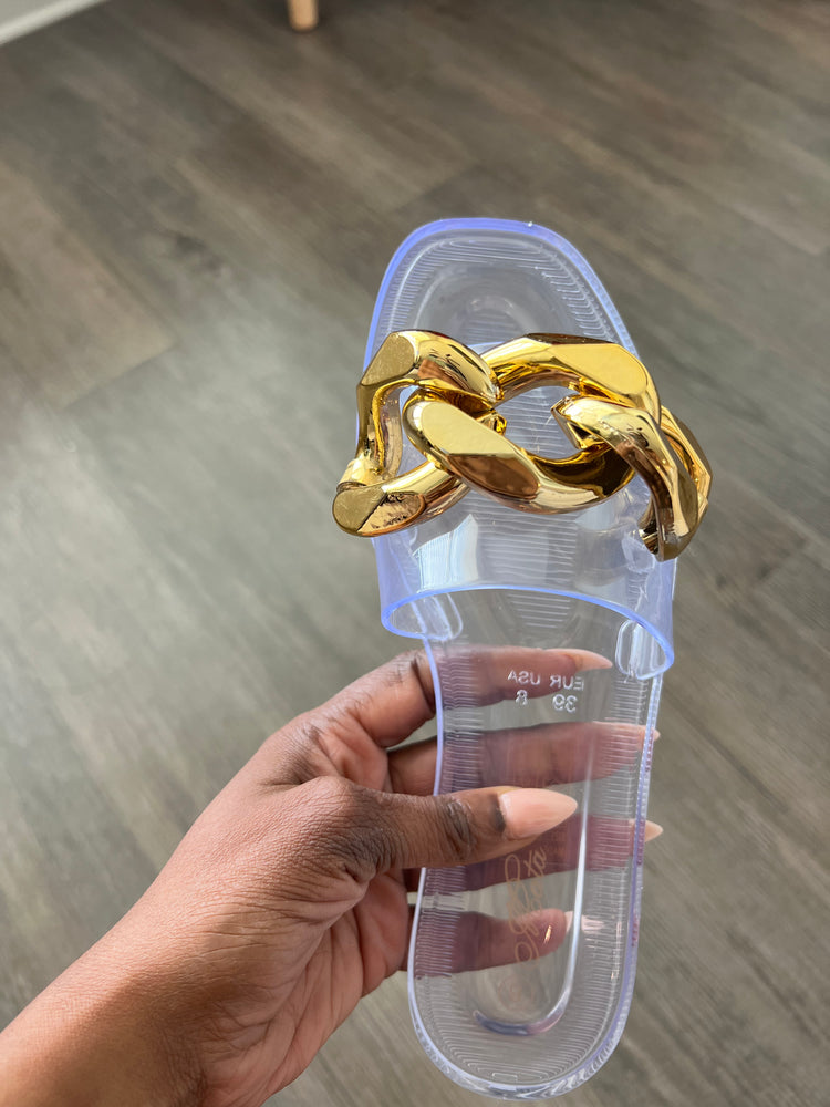 Clear Chain Slides