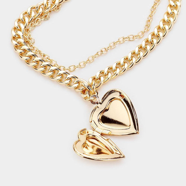 Locket Bracelet- Gold - HOT SUGAR BOUTIQUE