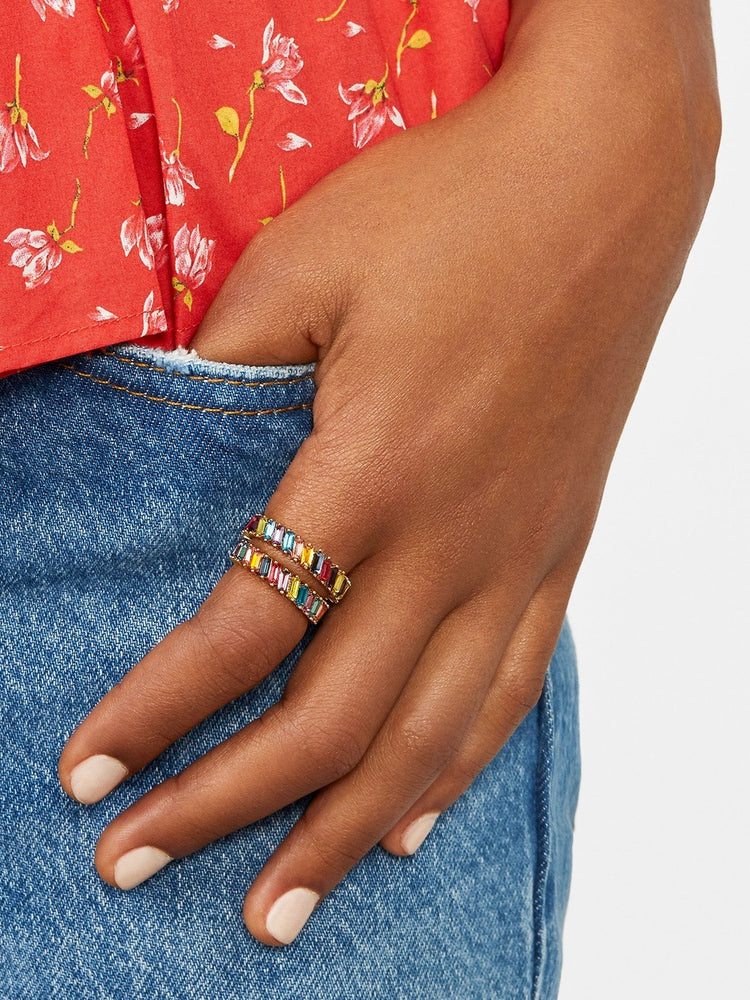 Crystal Band Ring