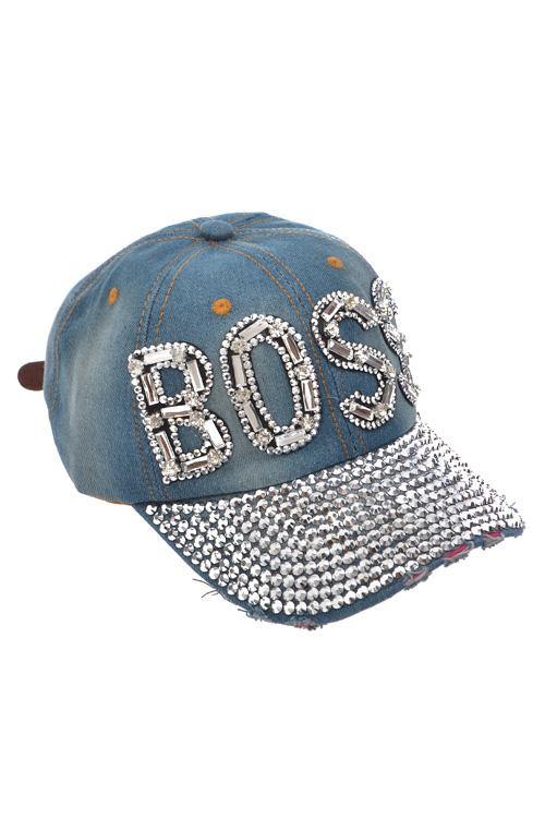 BOSS Denim Hat - HOT SUGAR BOUTIQUE