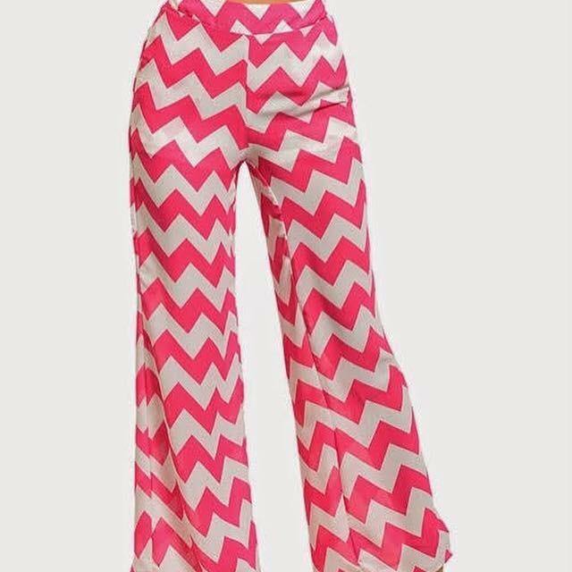 Pink Palazzo Pant - HOTSUGARBOUTIQUE