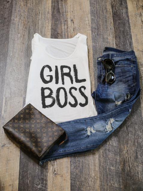 Girl Boss Tee - HOTSUGARBOUTIQUE
